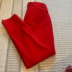 Banana Republic Sloan Red Pants Size 0